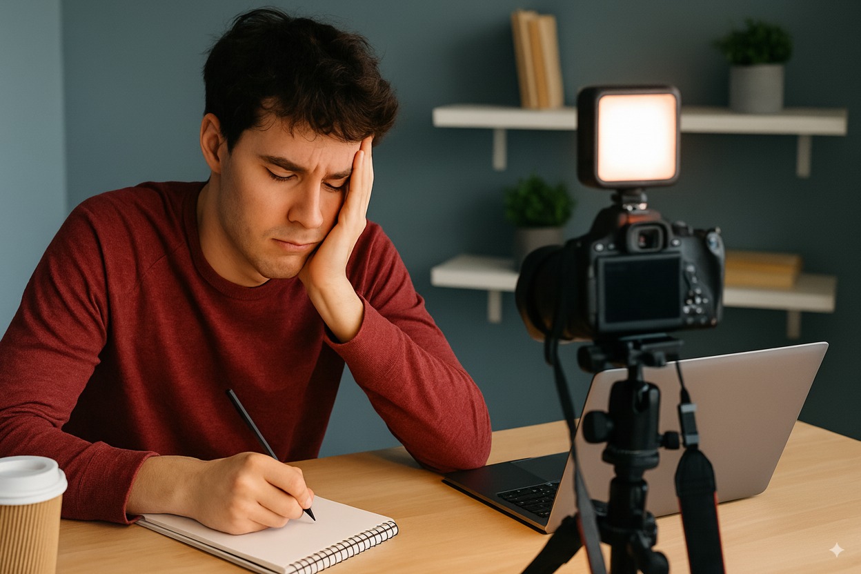 How to Break Out of Creator Block (and Actually Get That Video Done)
